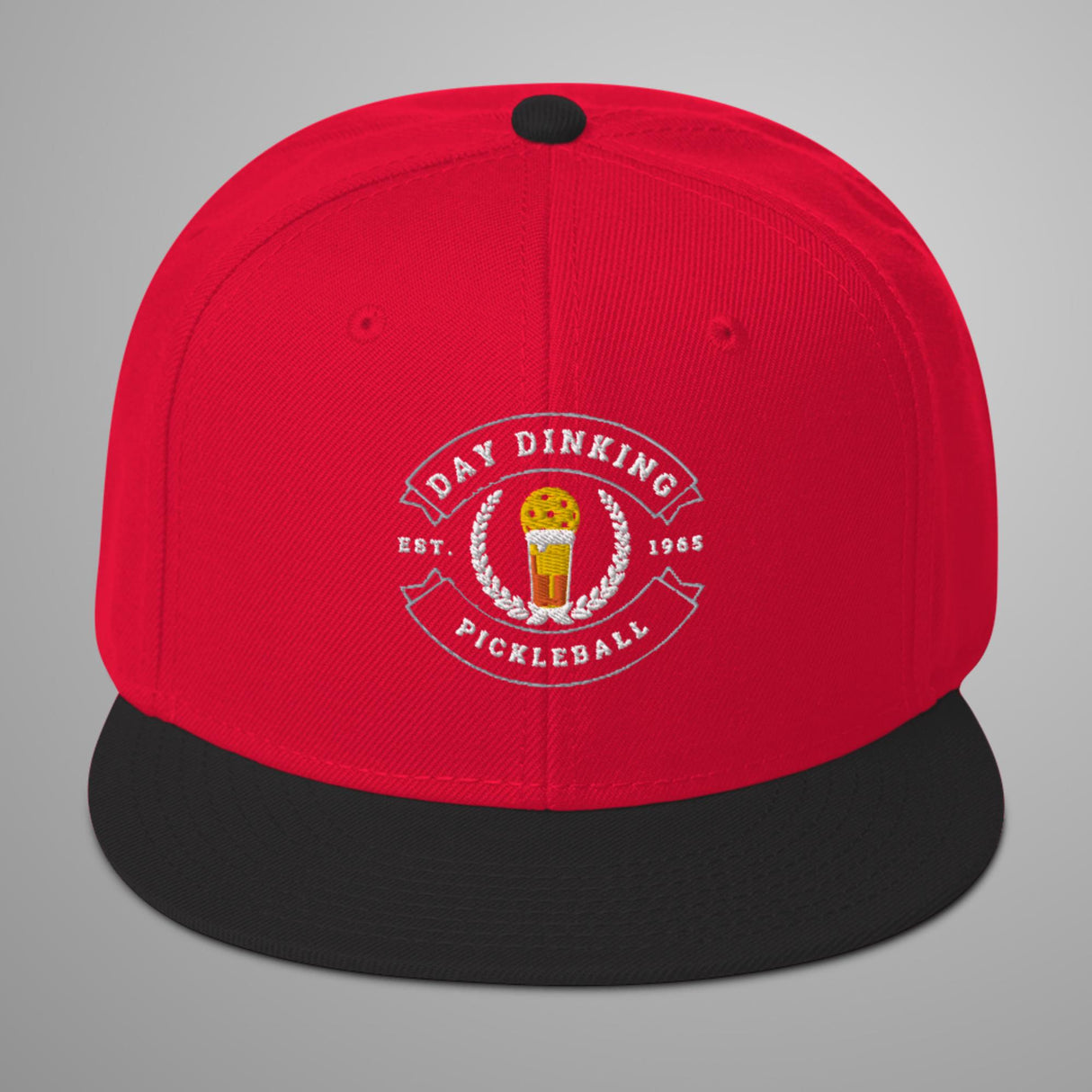 Day Dinking Beer Mug Pickleball Snapback Hat