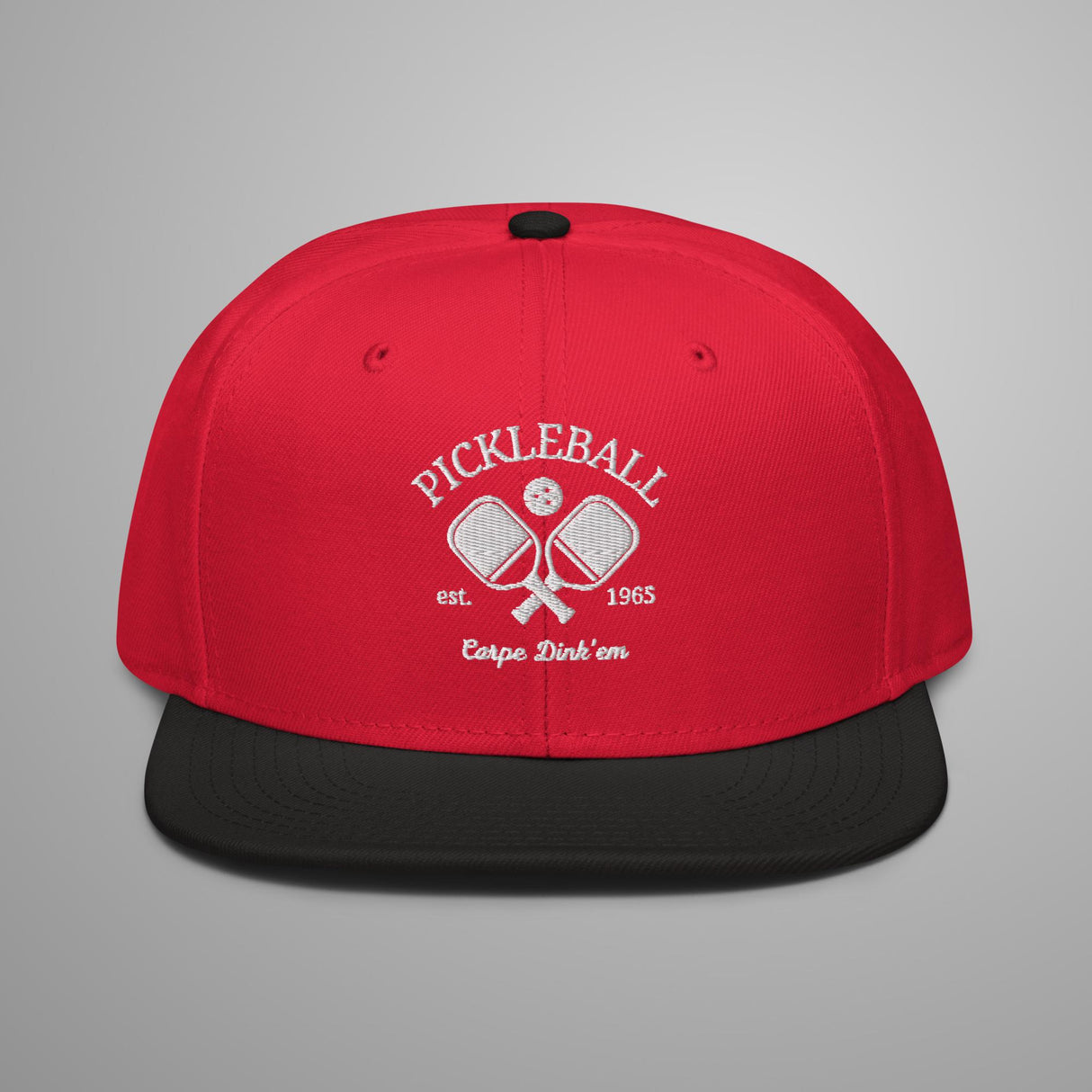Carpe Dink'em Pickleball Snapback Hat