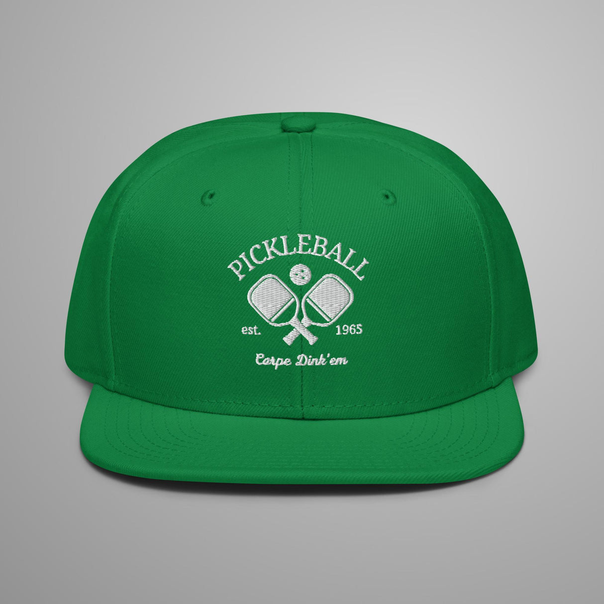Carpe Dink'em Pickleball Snapback Hat