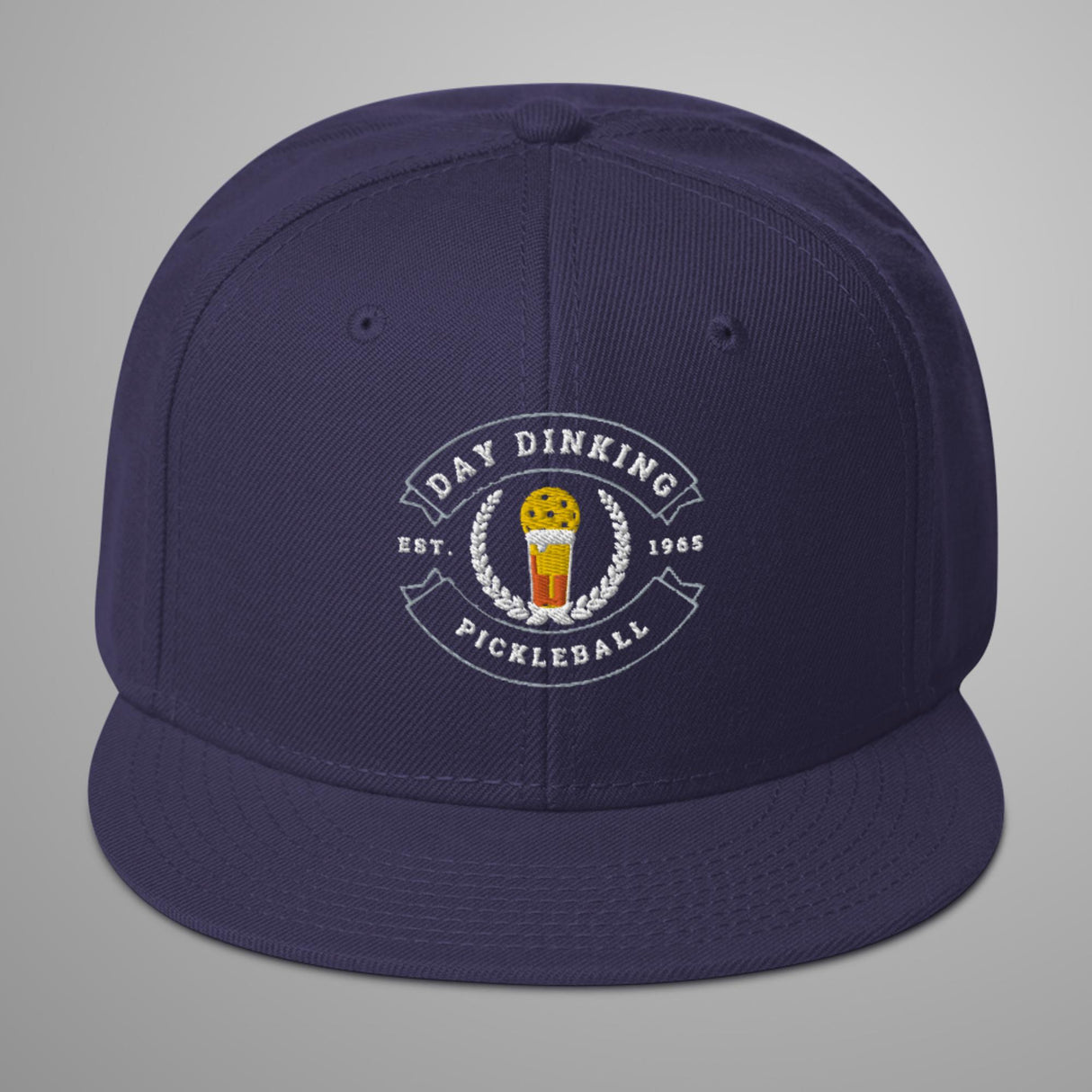 Day Dinking Beer Mug Pickleball Snapback Hat