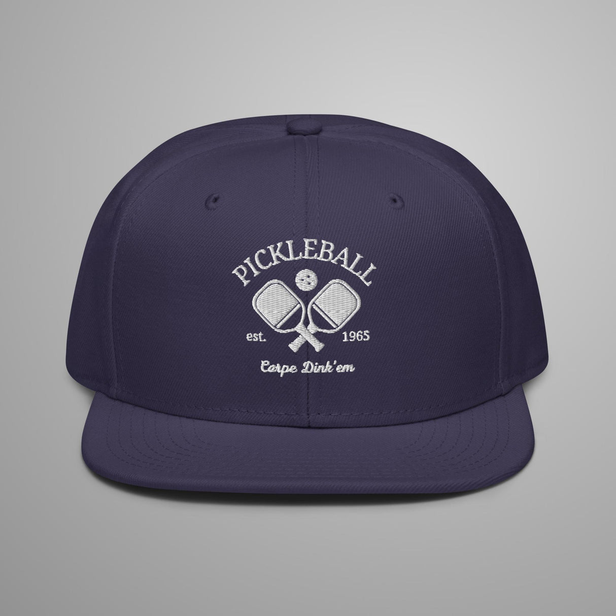 Carpe Dink'em Pickleball Snapback Hat