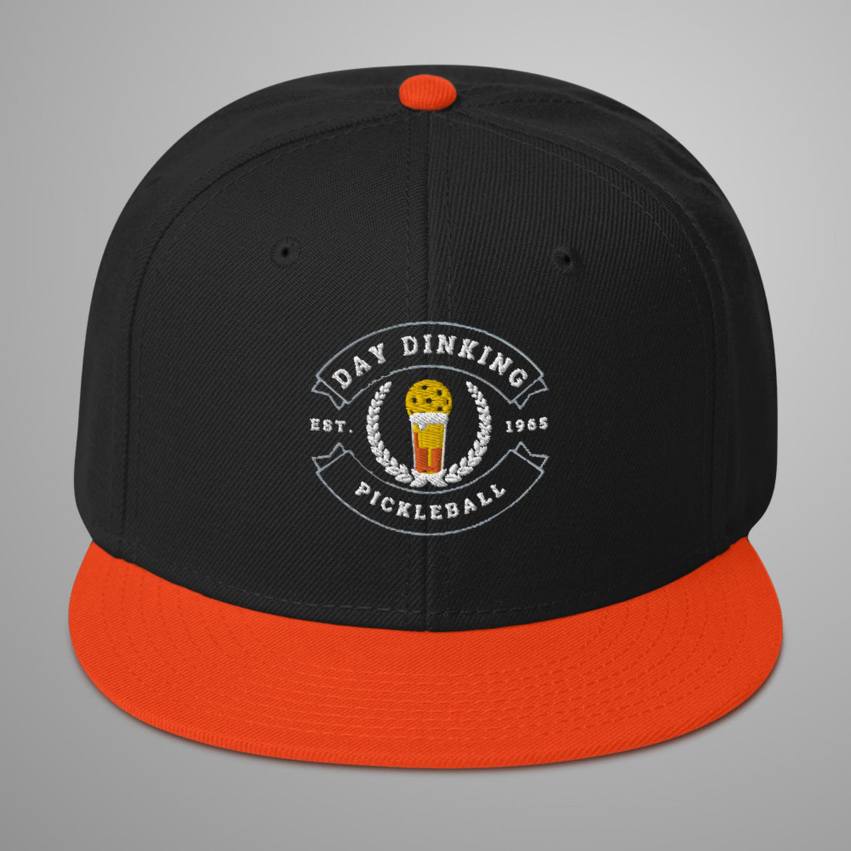 Day Dinking Beer Mug Pickleball Snapback Hat