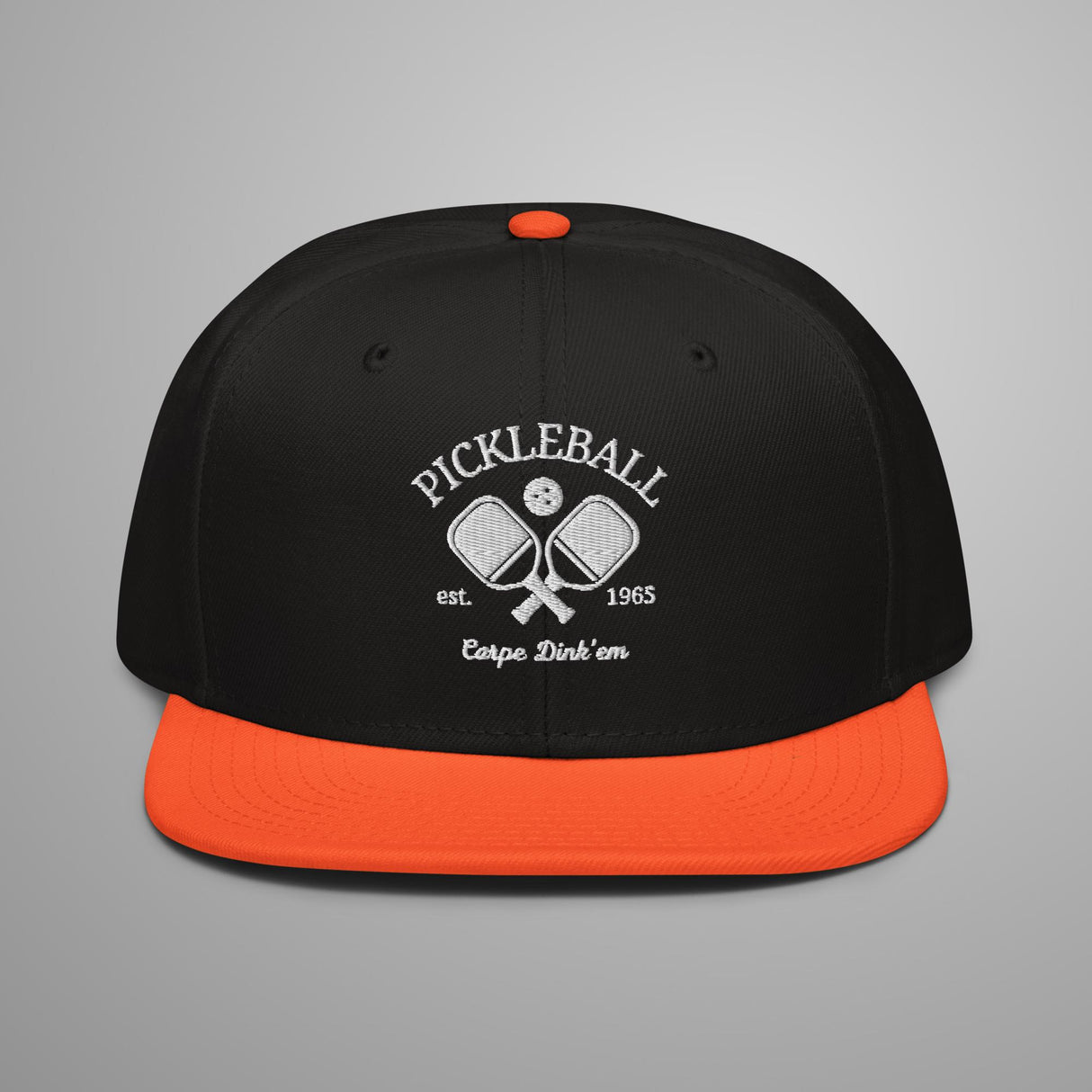 Carpe Dink'em Pickleball Snapback Hat