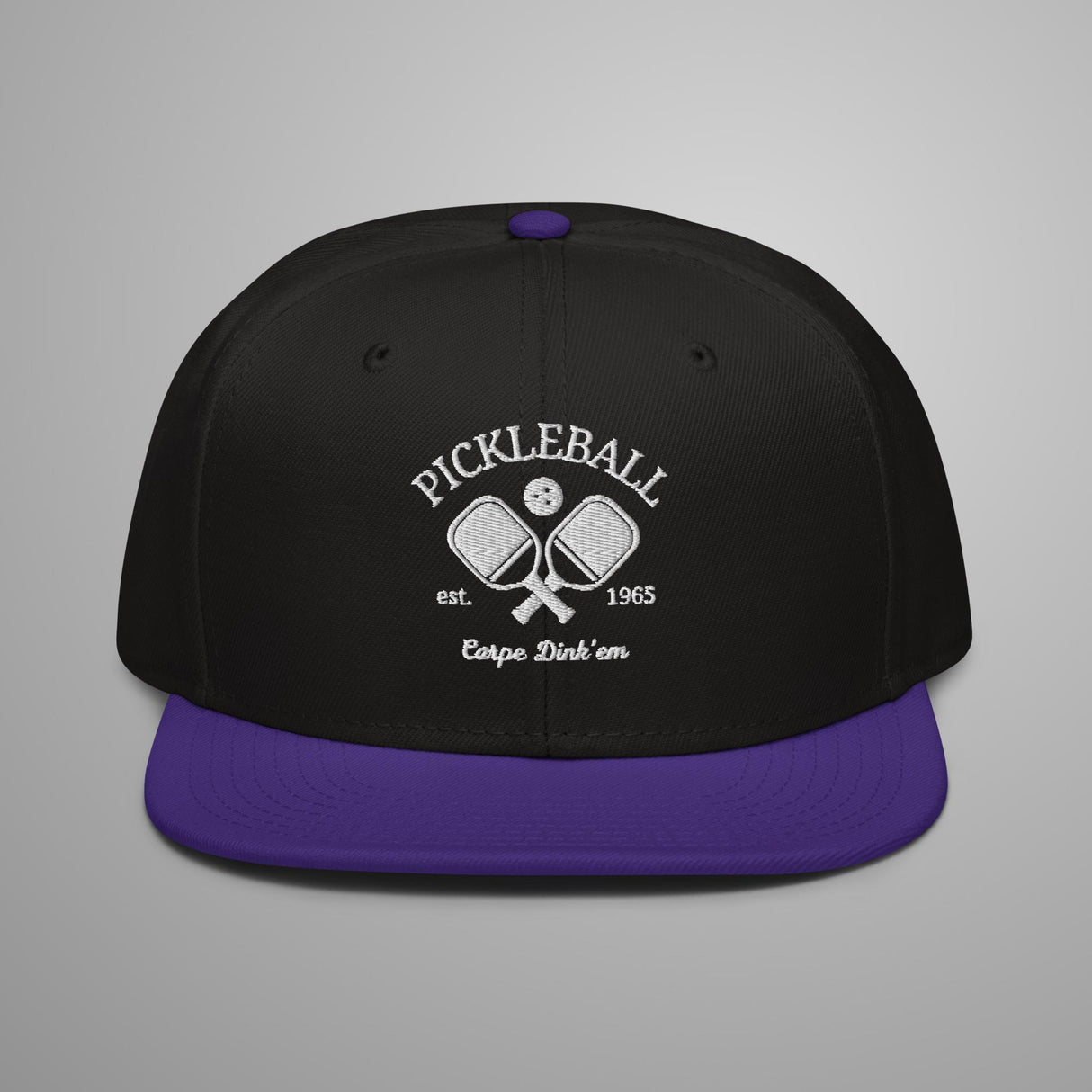 Carpe Dink'em Pickleball Snapback Hat