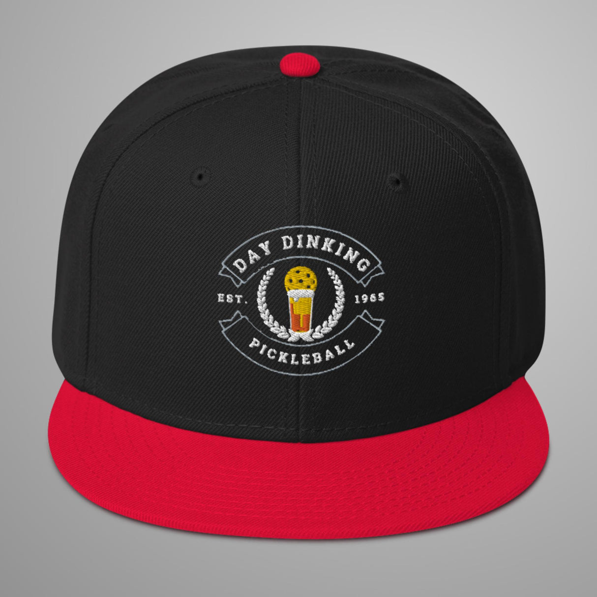 Day Dinking Beer Mug Pickleball Snapback Hat