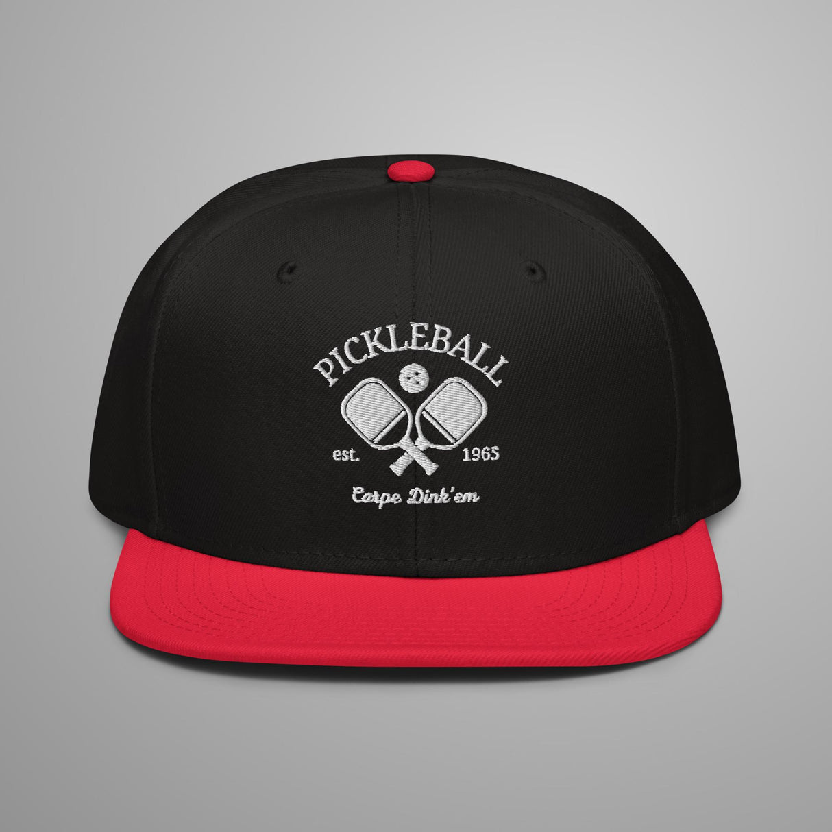 Carpe Dink'em Pickleball Snapback Hat