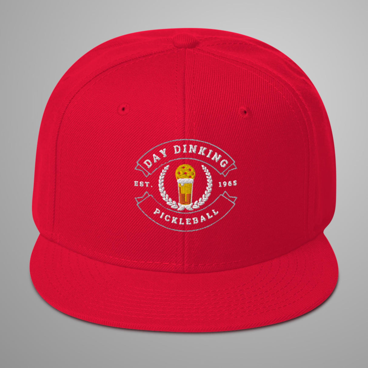 Day Dinking Beer Mug Pickleball Snapback Hat