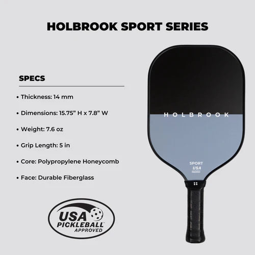 Holbrook: Midnight Pickleball Paddle