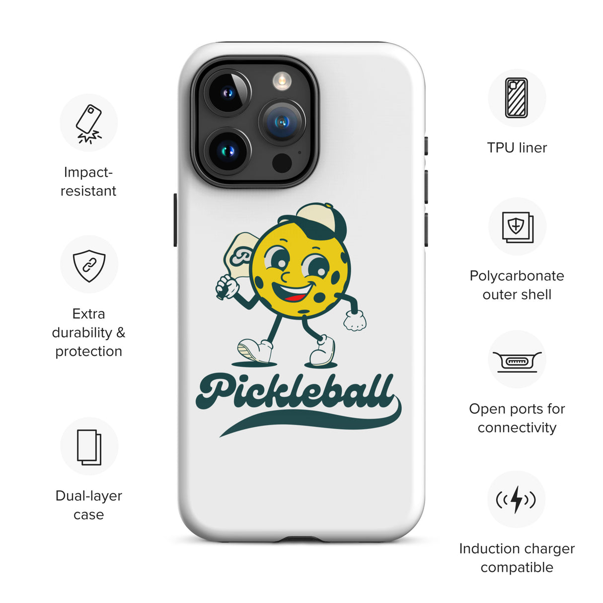 Pickleball Pete iPhone® Case