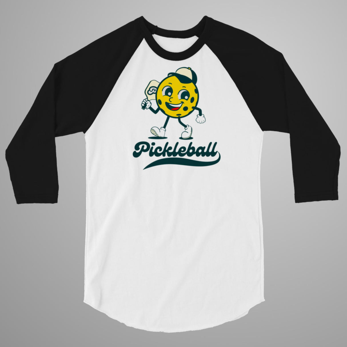 Pickleball Pete 3/4 Seeve Raglan Shirt