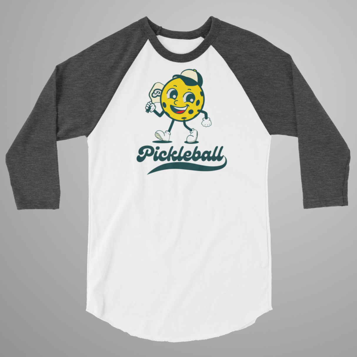 Pickleball Pete 3/4 Seeve Raglan Shirt