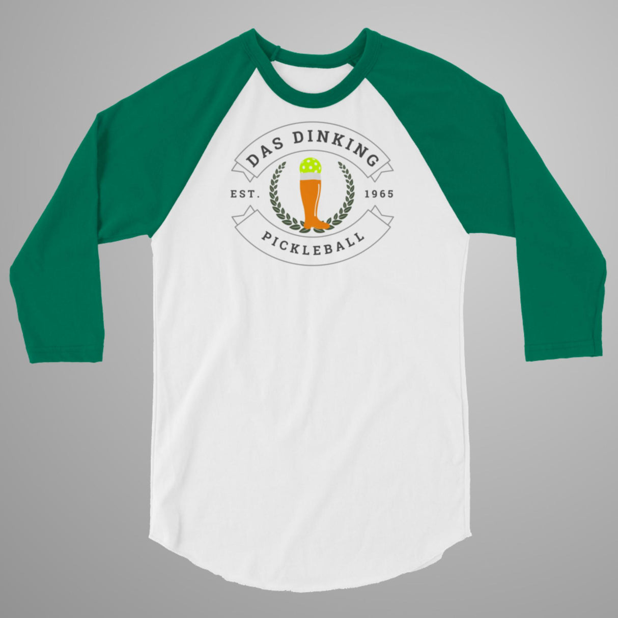 Das Boot Dinking 3/4 Seeve Raglan Shirt