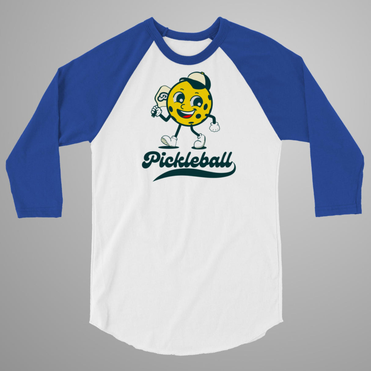 Pickleball Pete 3/4 Seeve Raglan Shirt