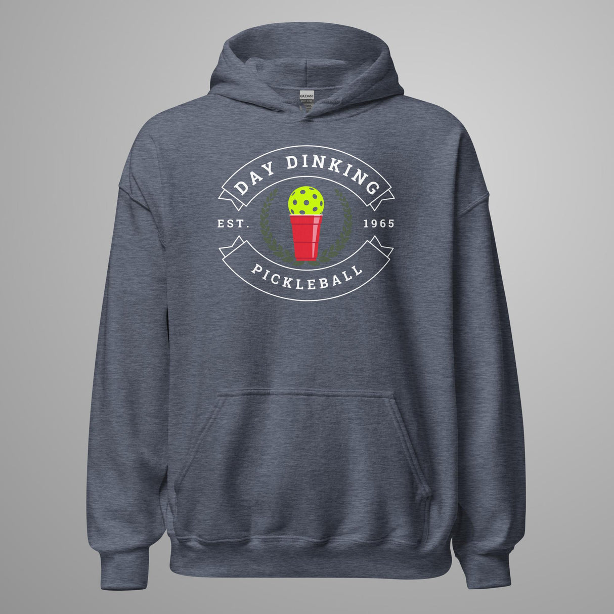 Day Dinking Solo Cup Pickleball Hoodie