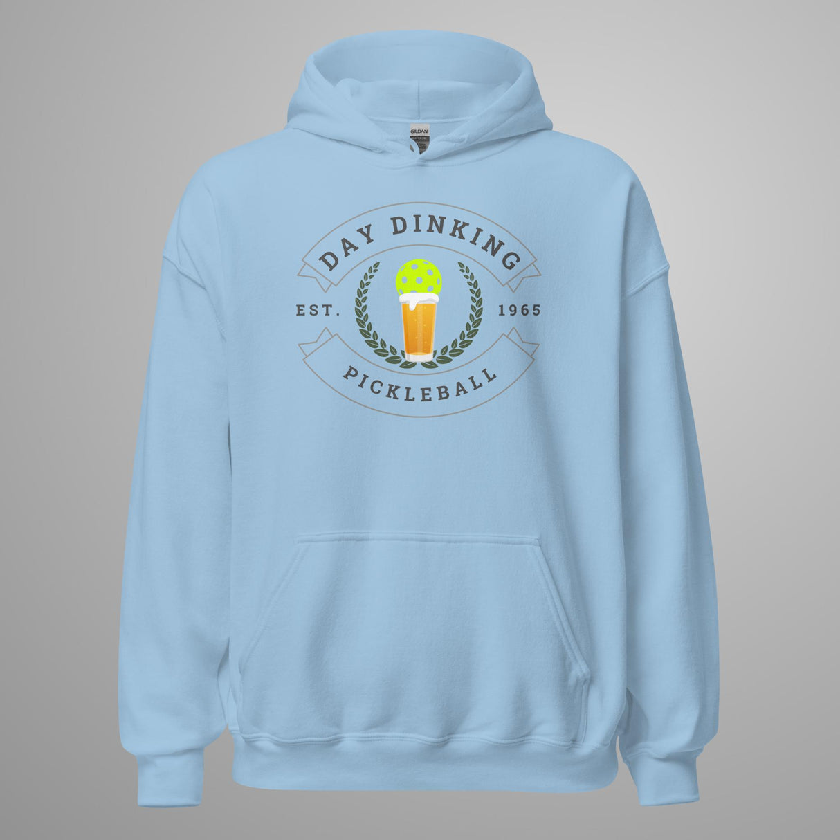 Day Dinking Beer Mug Pickleball Hoodie