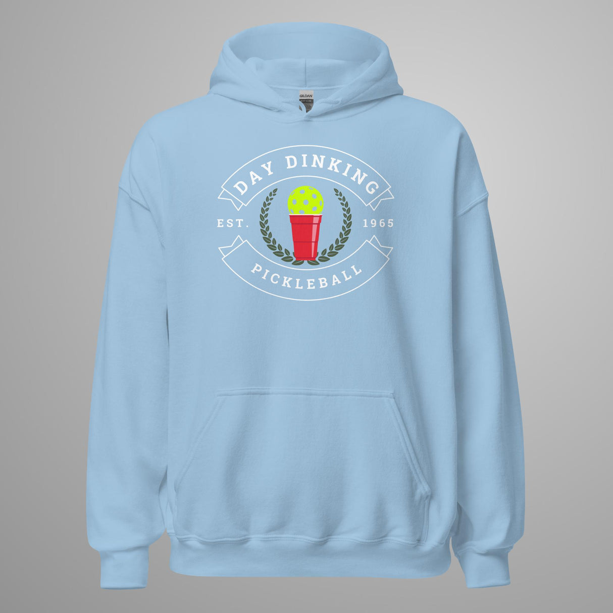 Day Dinking Solo Cup Pickleball Hoodie