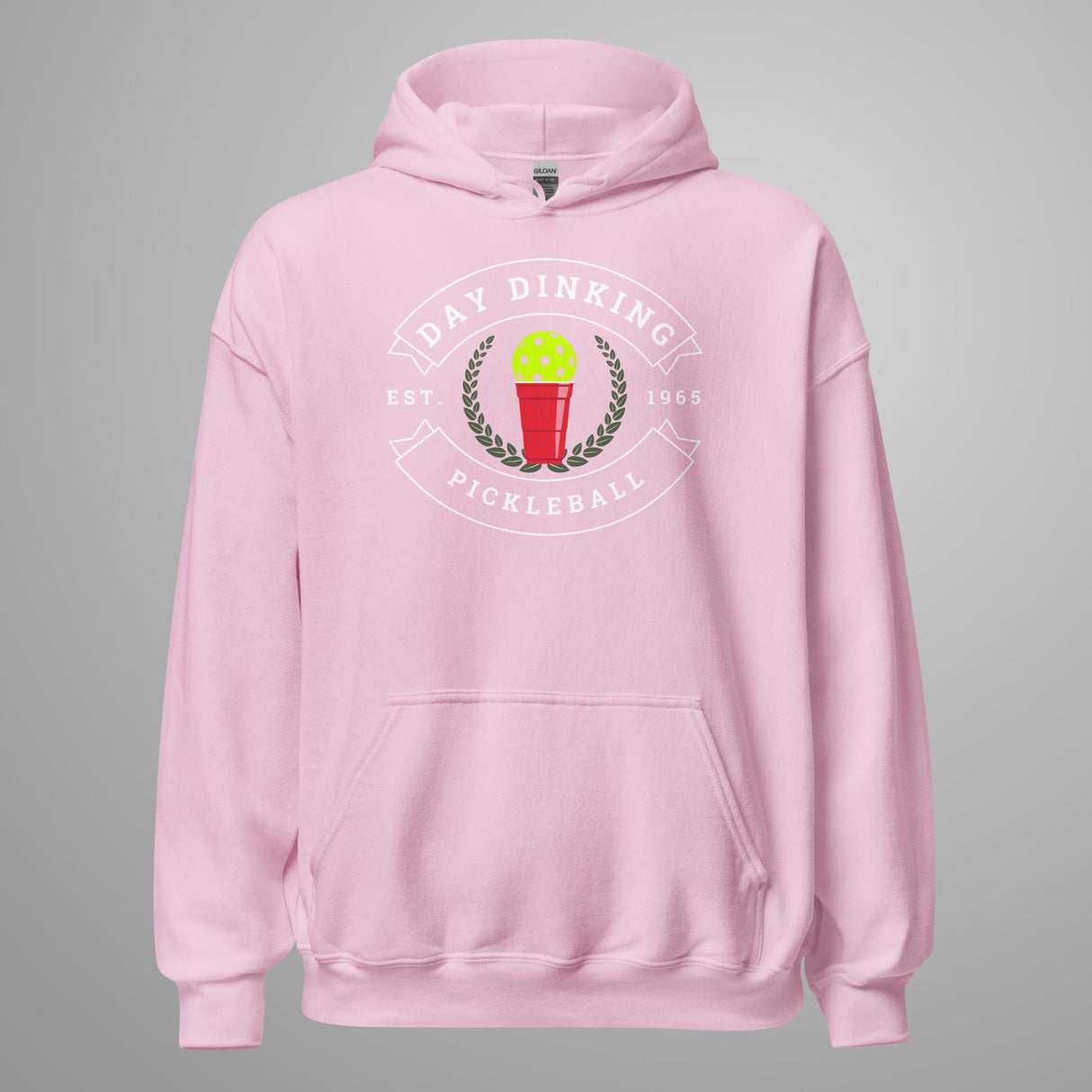 Day Dinking Solo Cup Pickleball Hoodie