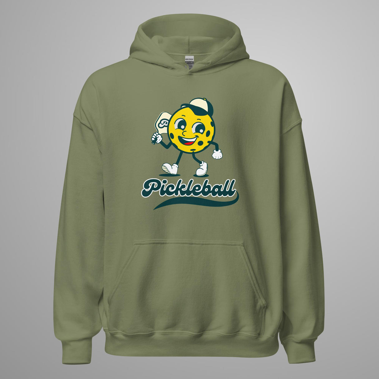 Pickleball Pete w/outline Hoodie