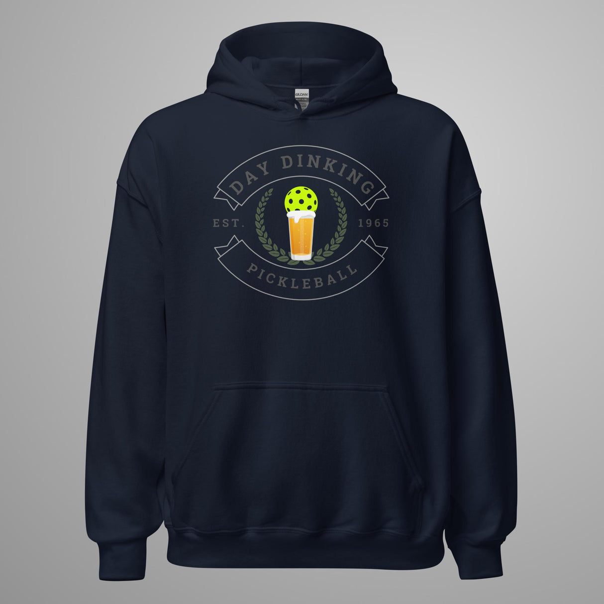 Day Dinking Beer Mug Pickleball Hoodie