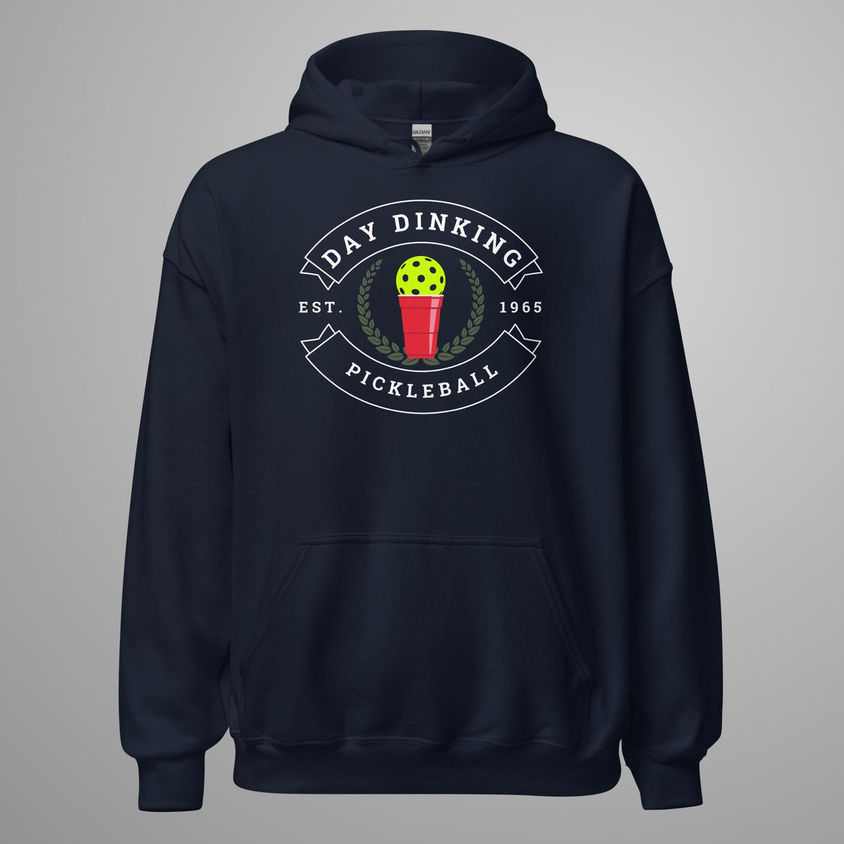 Day Dinking Solo Cup Pickleball Hoodie