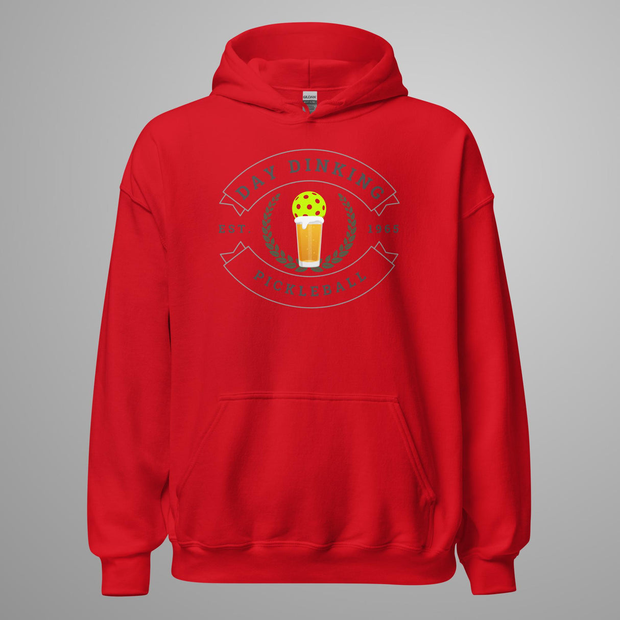 Day Dinking Beer Mug Pickleball Hoodie