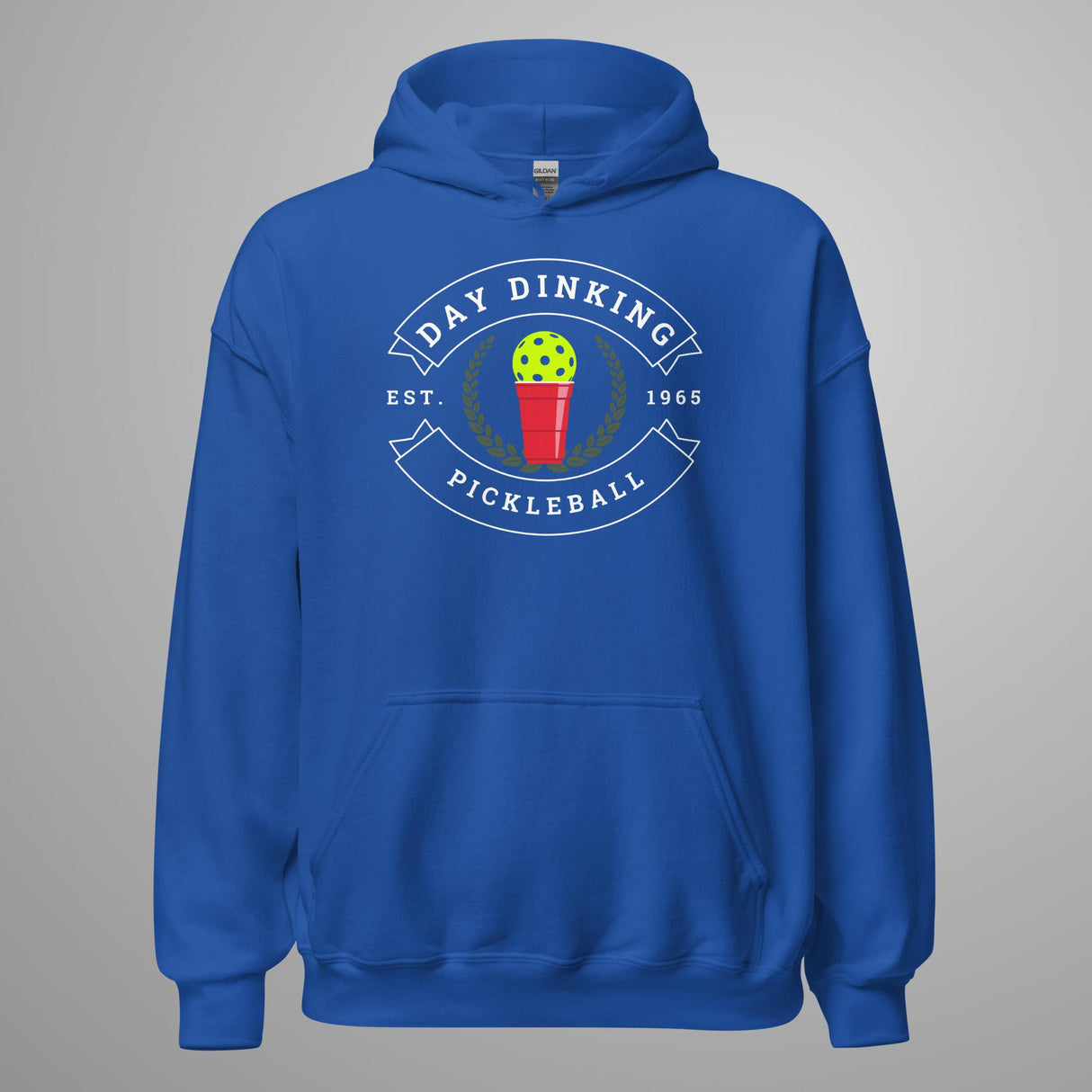 Day Dinking Solo Cup Pickleball Hoodie