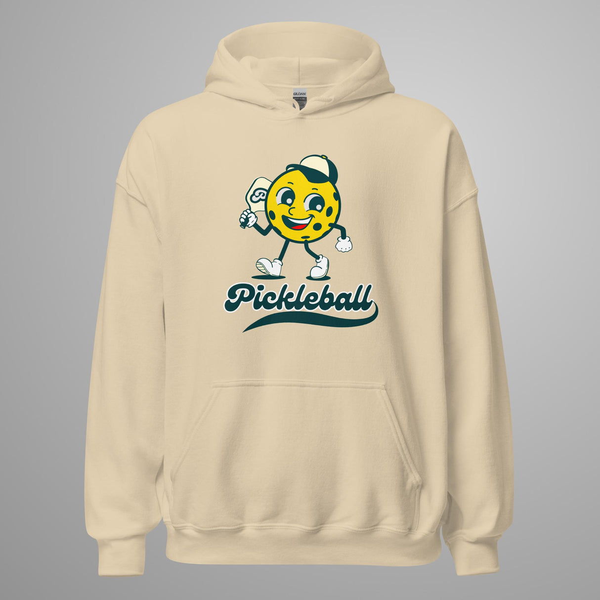 Pickleball Pete w/outline Hoodie