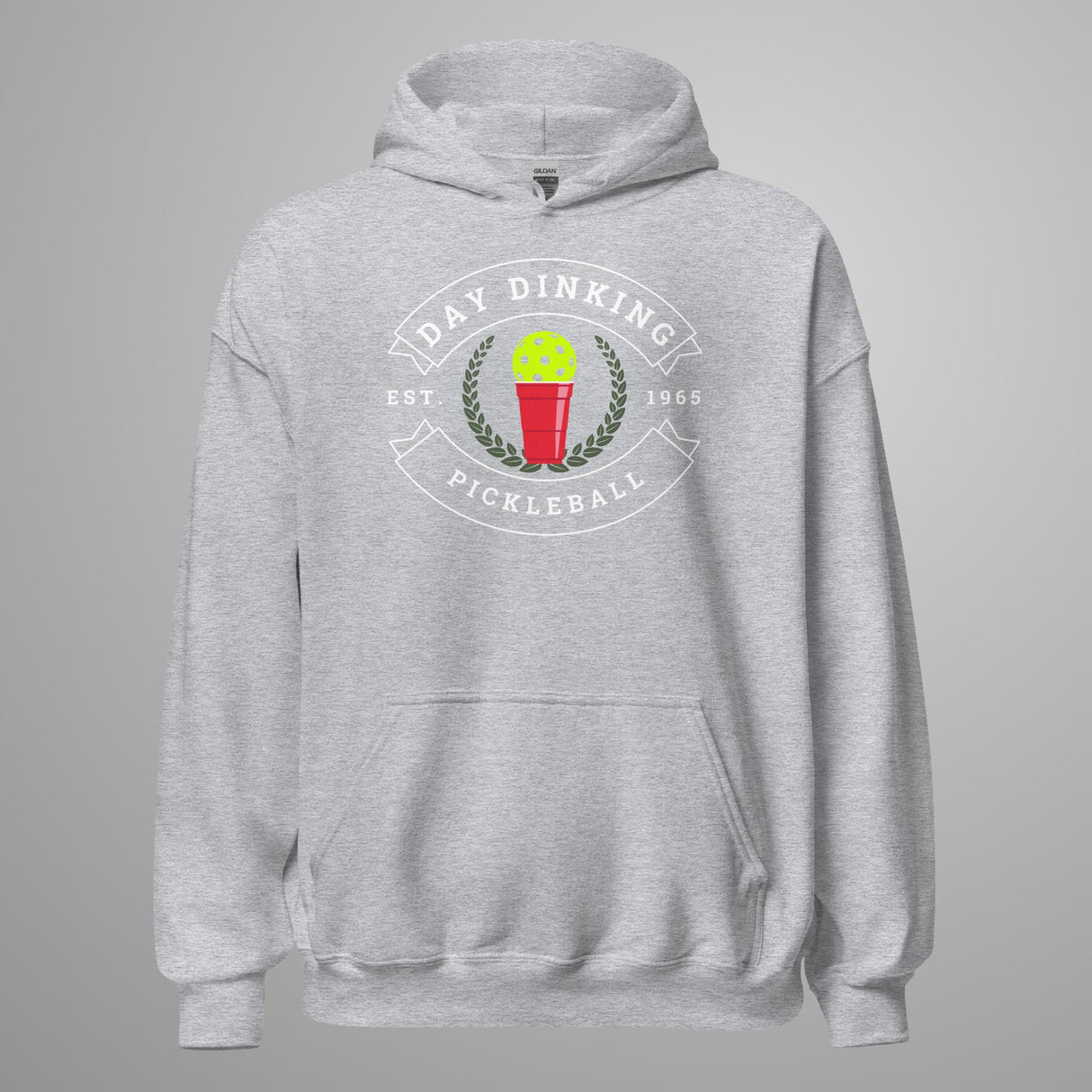 Day Dinking Solo Cup Pickleball Hoodie