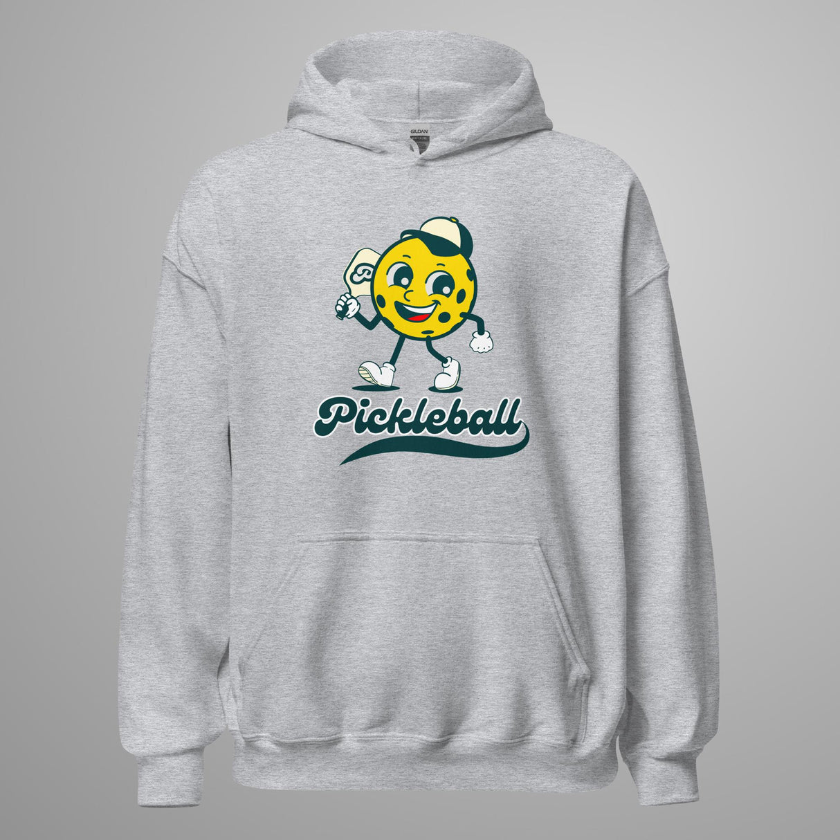 Pickleball Pete w/outline Hoodie