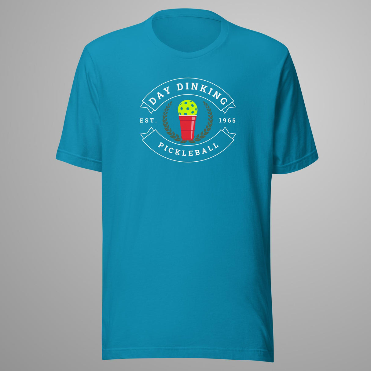 Day Dinking Solo Cup (white Lettering) Pickleball T-Shirt