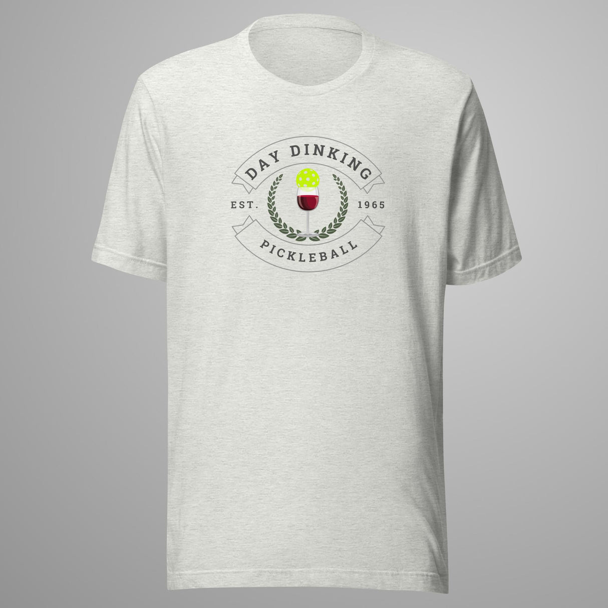 Day Dinking Wine Glass Pickleball Athletic T-Shirt