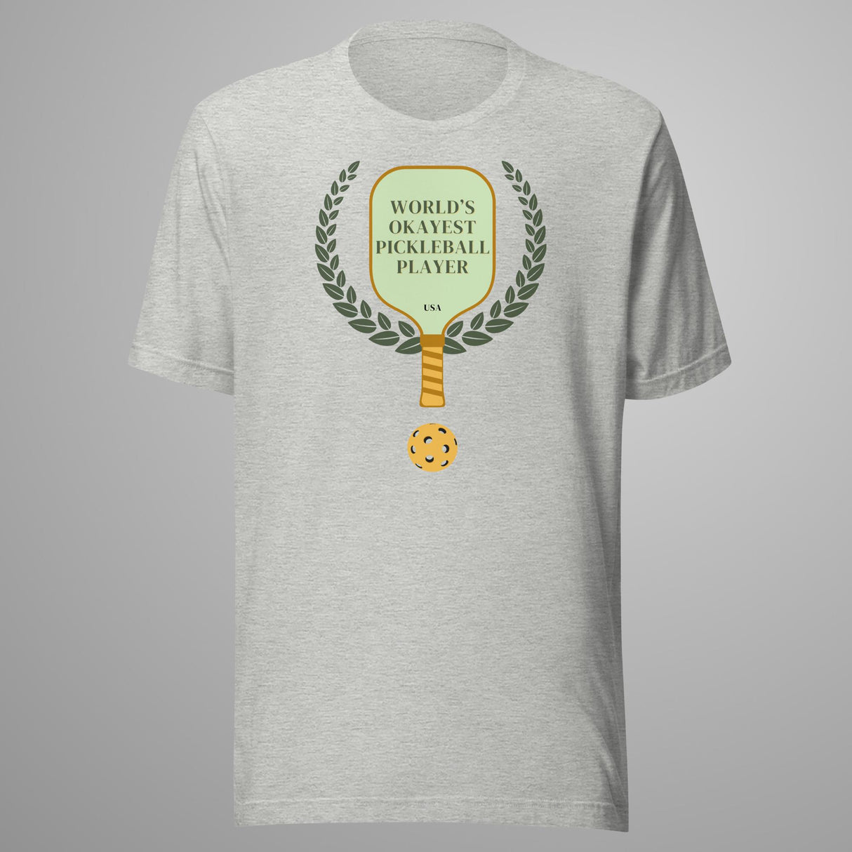 World's Okayest Pickleball T-Shirt