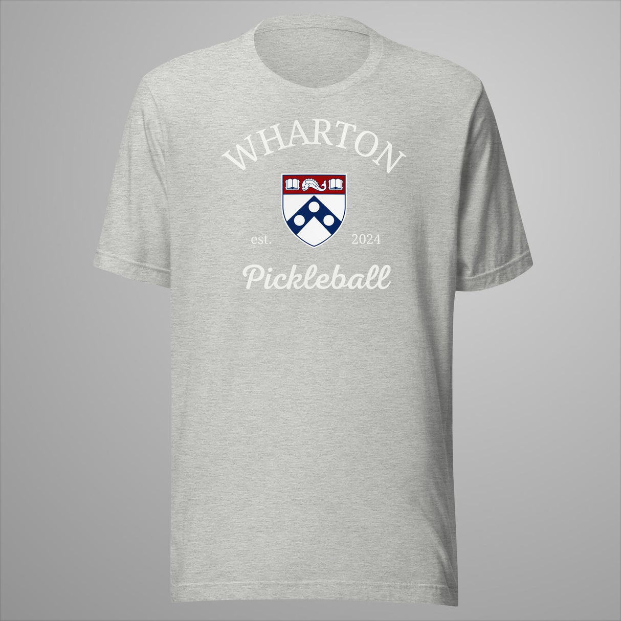 Wharton Pickleball Athletic Unisex T-Shirt