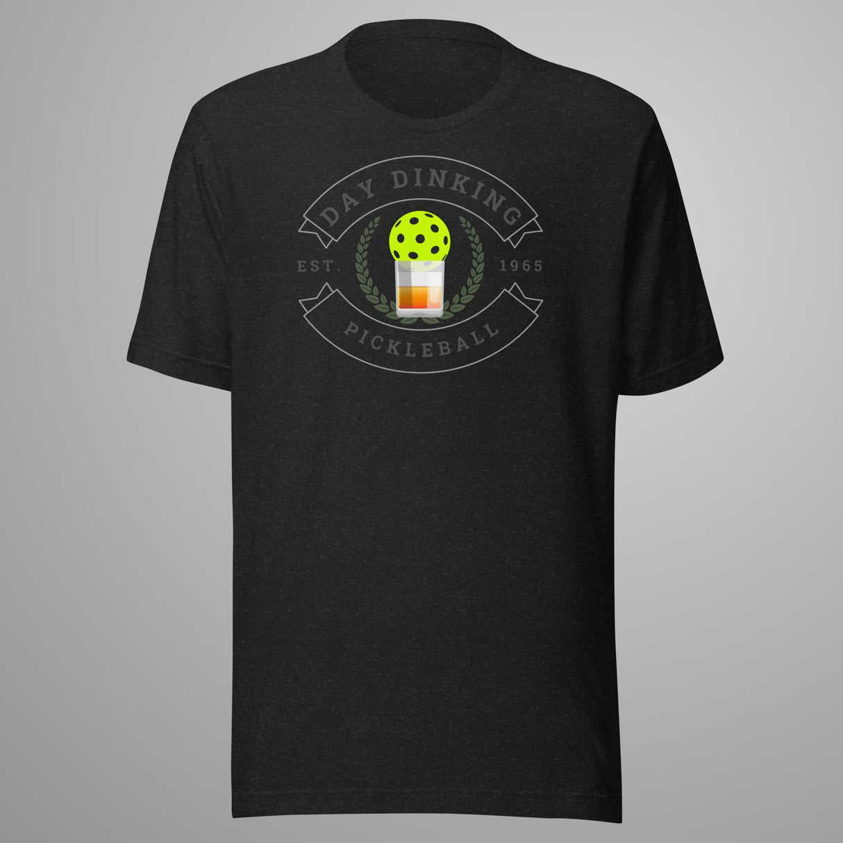 Day Dinking Whiskey Glass Pickleball Athletic T-Shirt