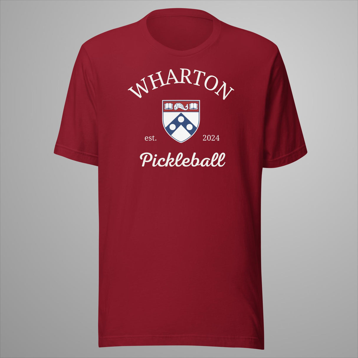 Wharton Pickleball Athletic Unisex T-Shirt