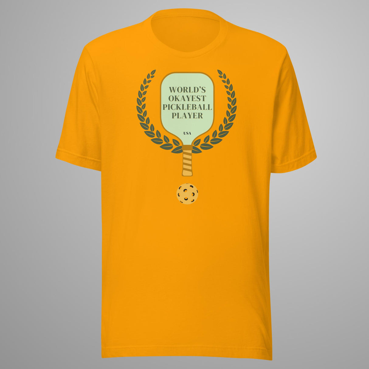 World's Okayest Pickleball T-Shirt