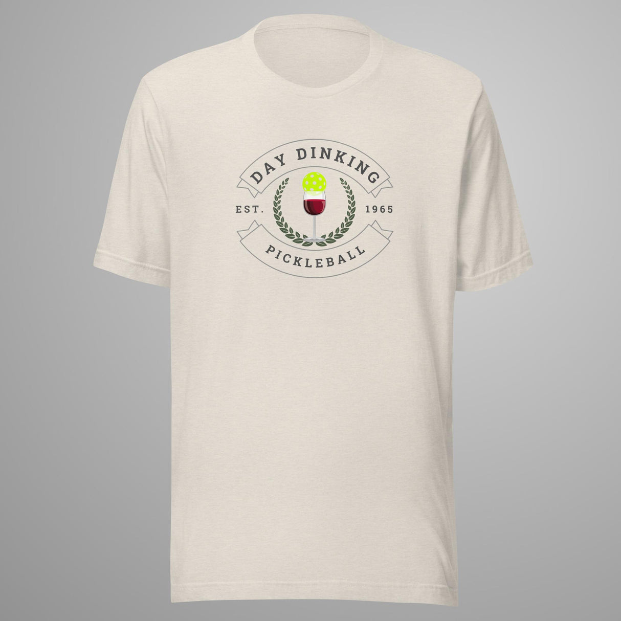Day Dinking Wine Glass Pickleball Athletic T-Shirt