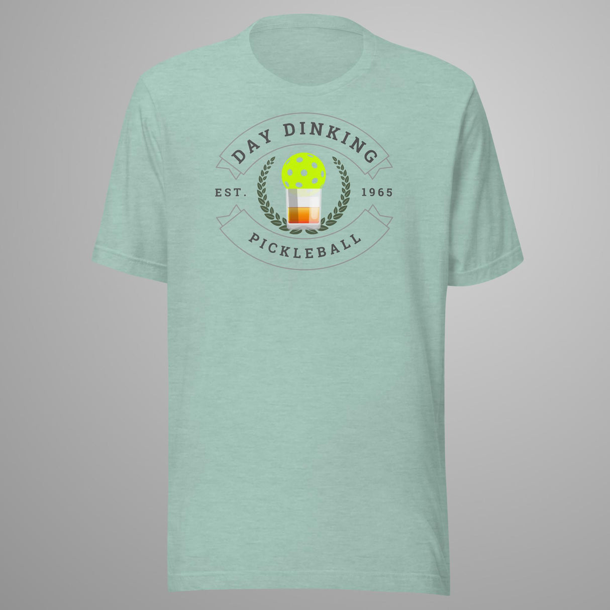 Day Dinking Whiskey Glass Pickleball Athletic T-Shirt