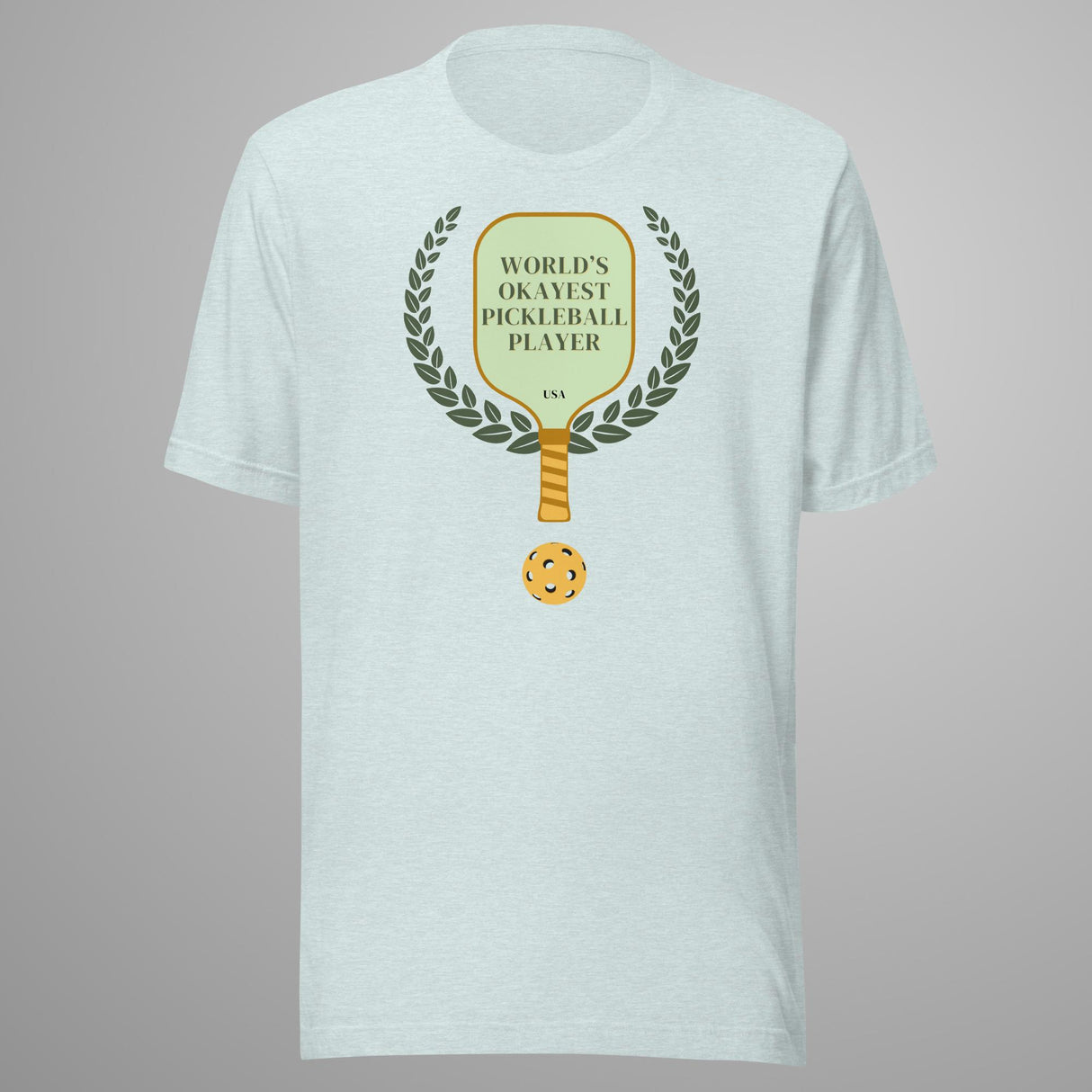 World's Okayest Pickleball T-Shirt