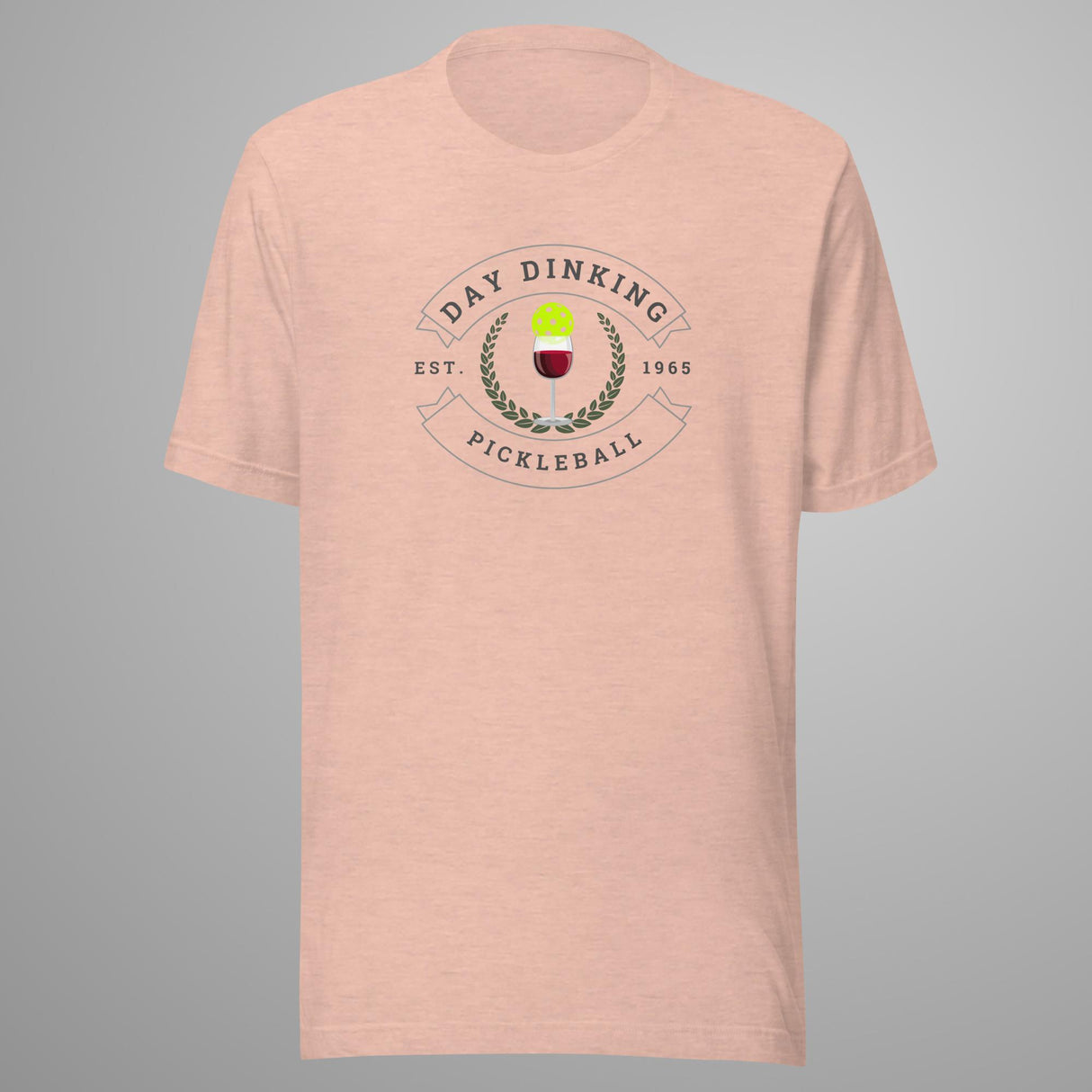 Day Dinking Wine Glass Pickleball Athletic T-Shirt