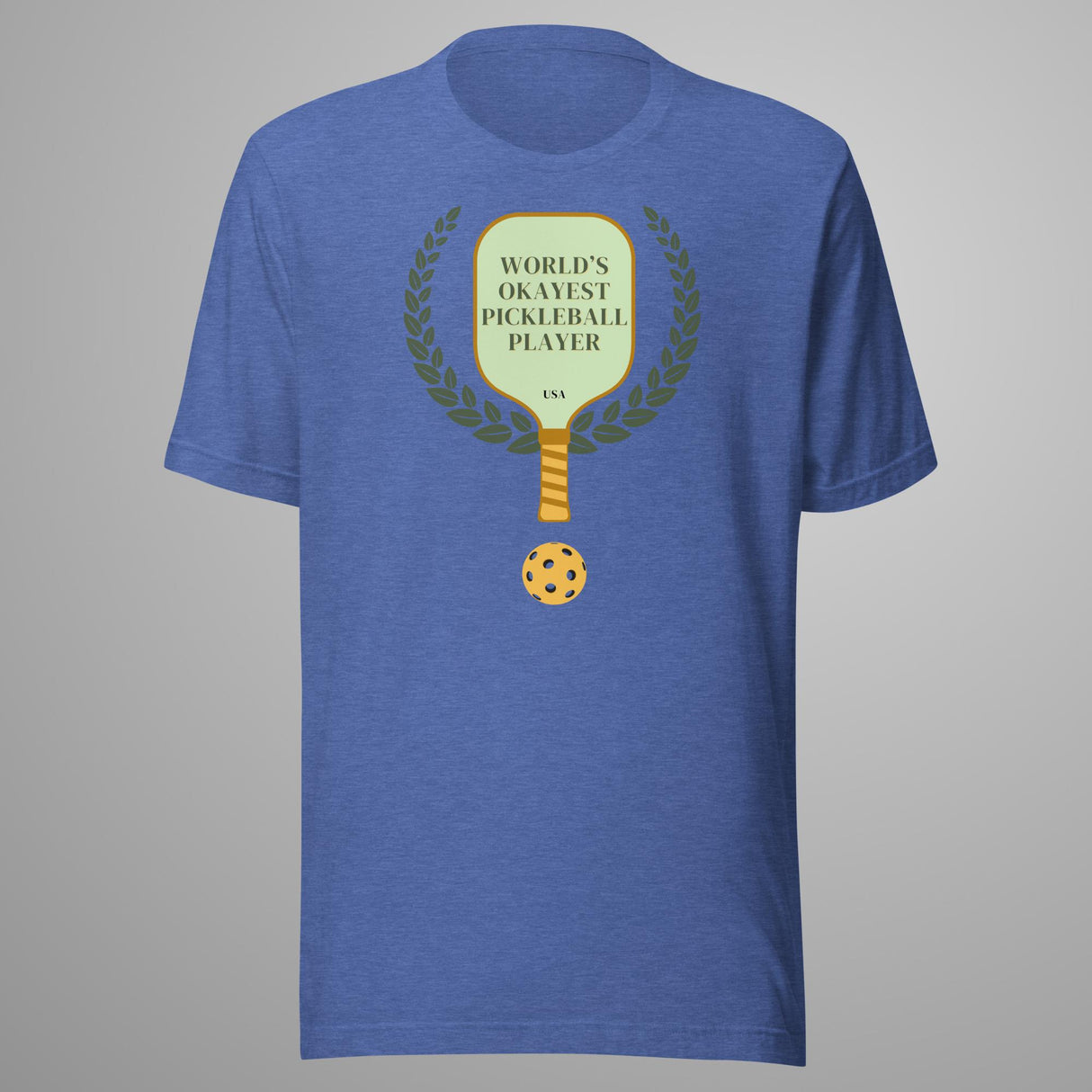 World's Okayest Pickleball T-Shirt