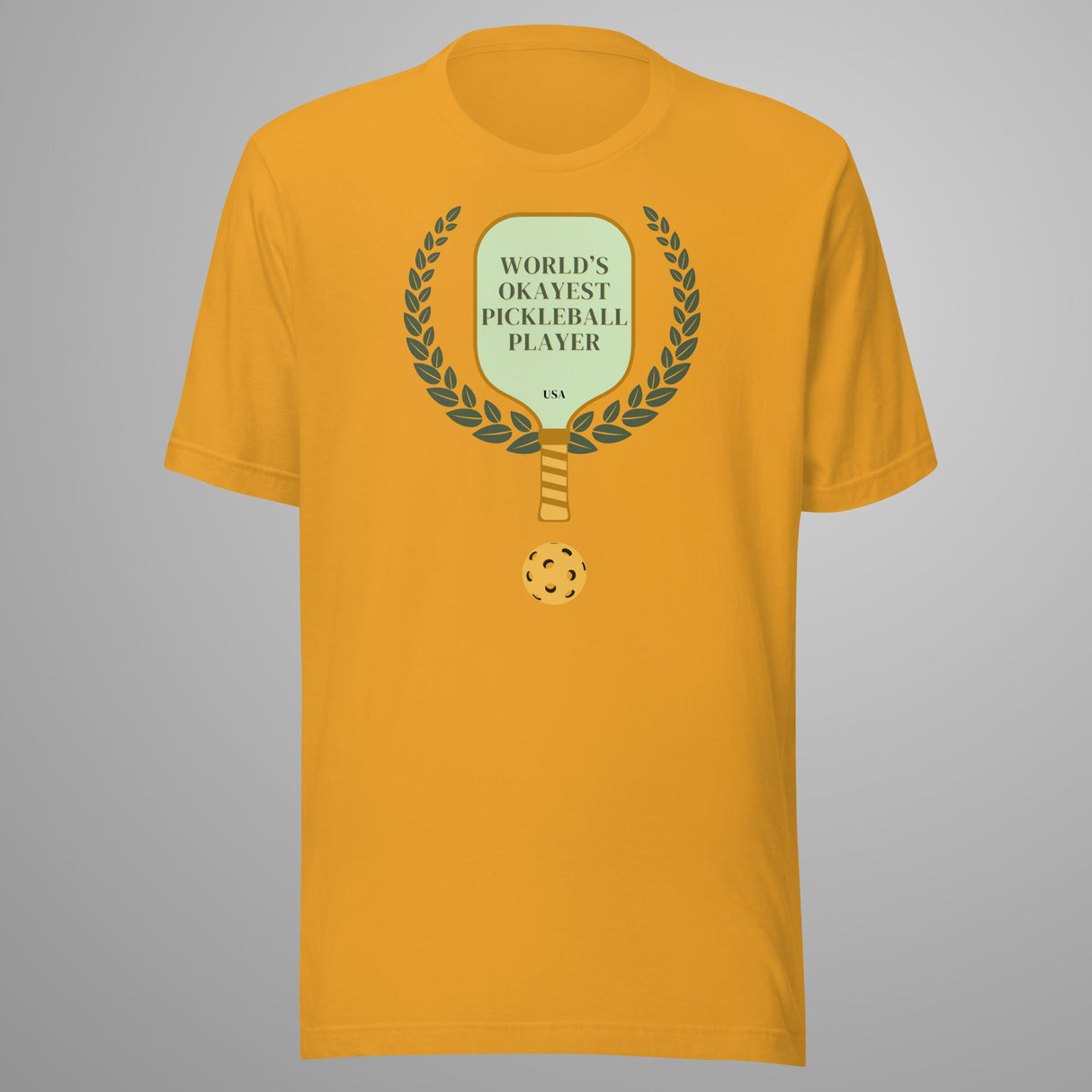 World's Okayest Pickleball T-Shirt