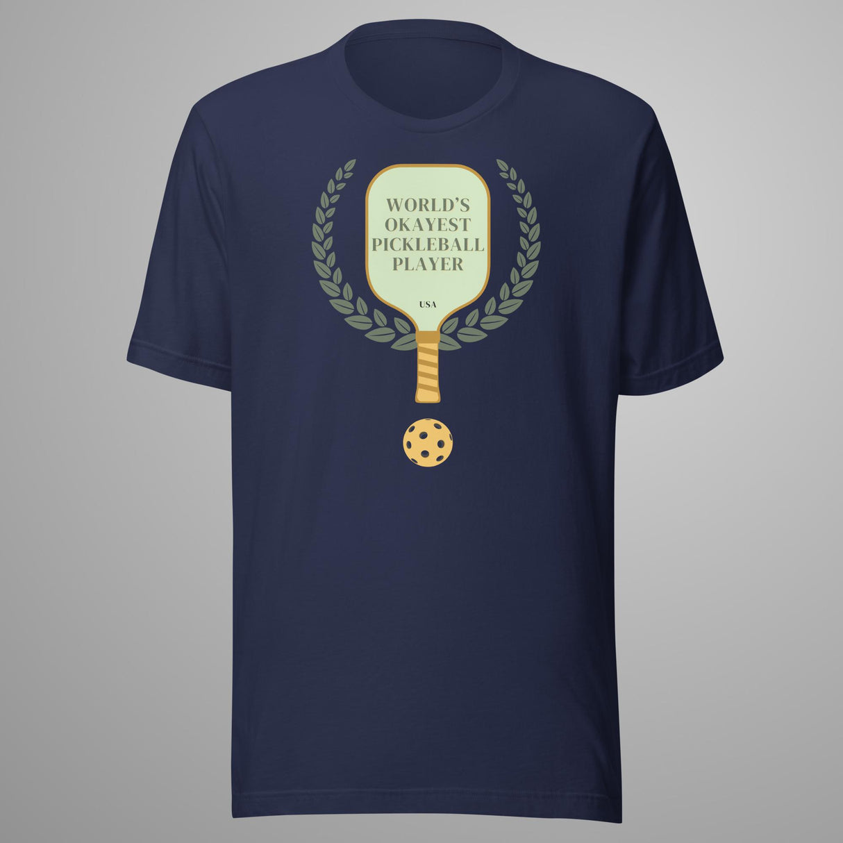 World's Okayest Pickleball T-Shirt