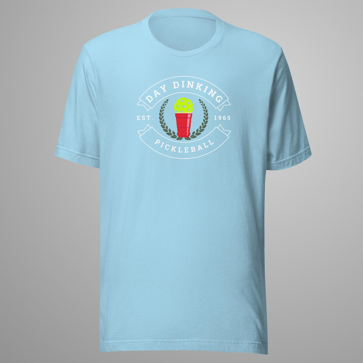 Day Dinking Solo Cup (white Lettering) Pickleball T-Shirt