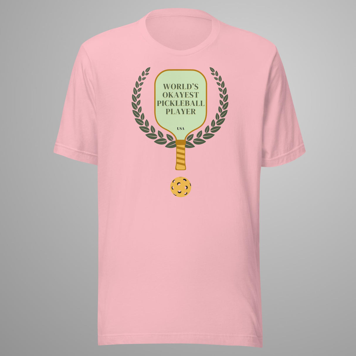 World's Okayest Pickleball T-Shirt