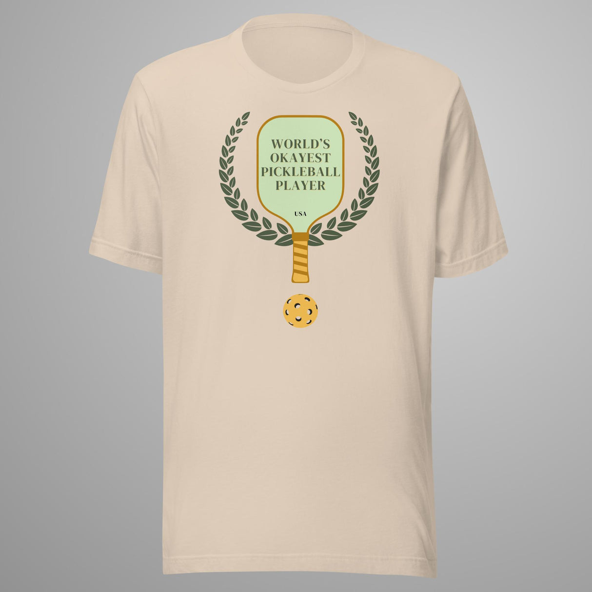 World's Okayest Pickleball T-Shirt