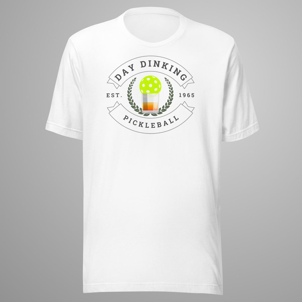 Day Dinking Whiskey Glass Pickleball Athletic T-Shirt