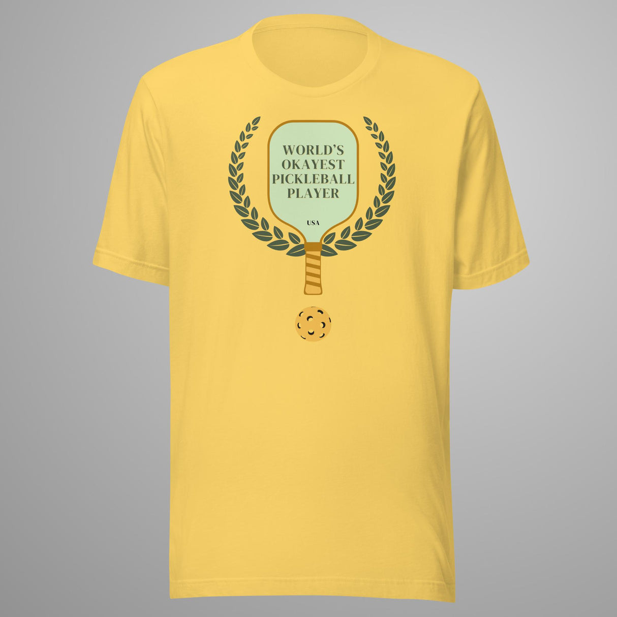 World's Okayest Pickleball T-Shirt