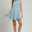 Match Point Quarter-Zip Dress in Peri Blue