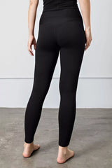 Erne Queen Wide Waistband Leggings in Black